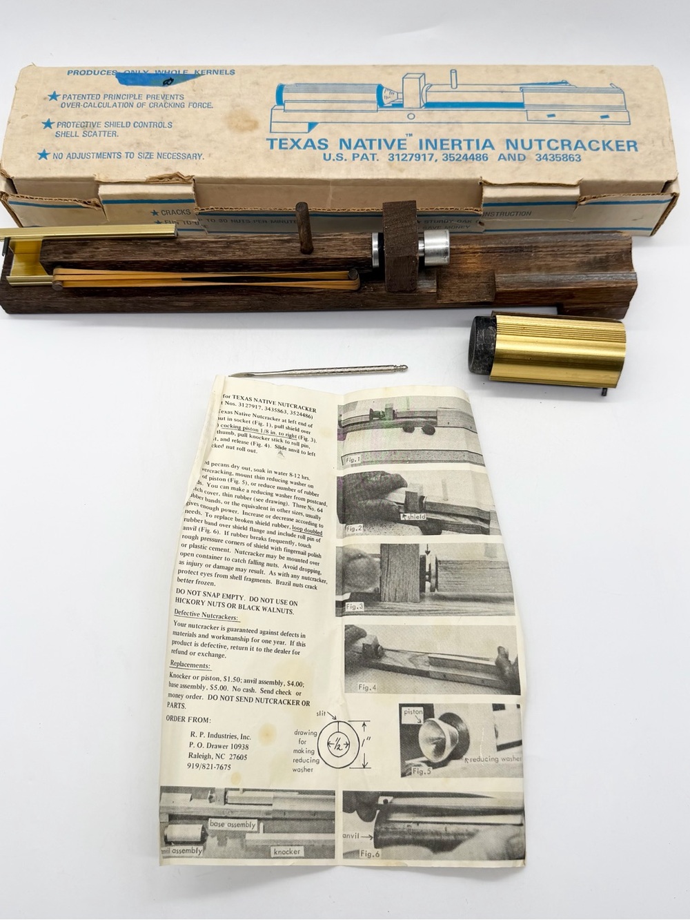 The US Made Texas Native Inertia Nutcracker Model #7141 by R P Industries Inc